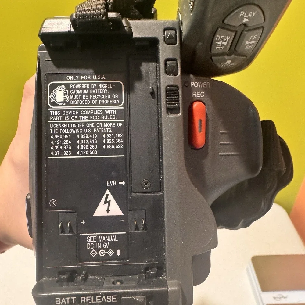 Panasonic palmcorder iq